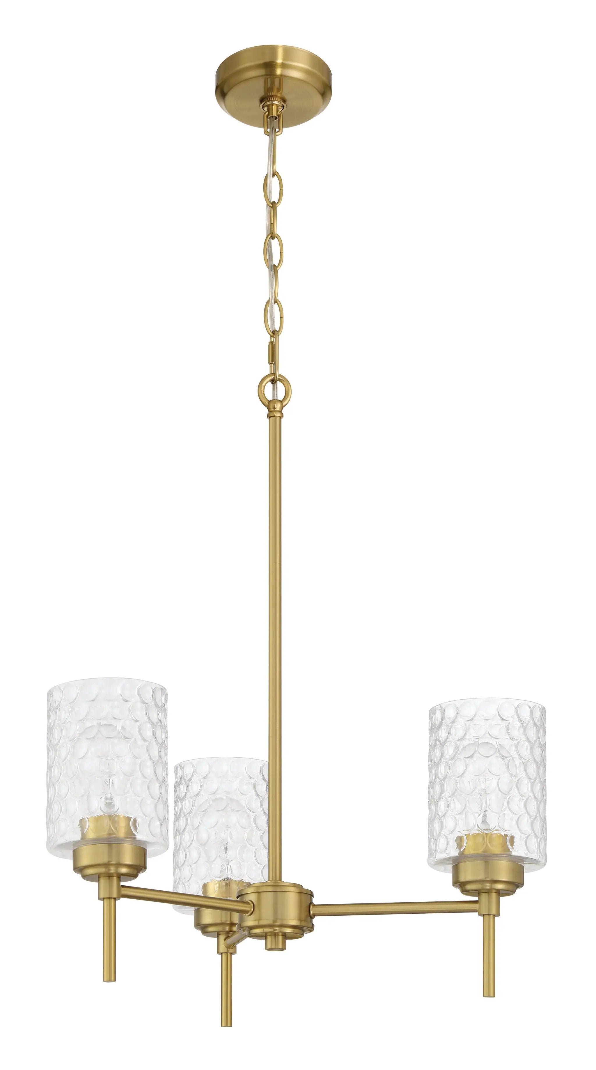 Craftmade Claire 3 Light Chandelier by Craftmade