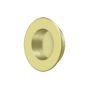 Deltana 1-7/8" Round Solid Brass Flush Pull