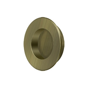 Deltana 1-7/8" Round Solid Brass Flush Pull