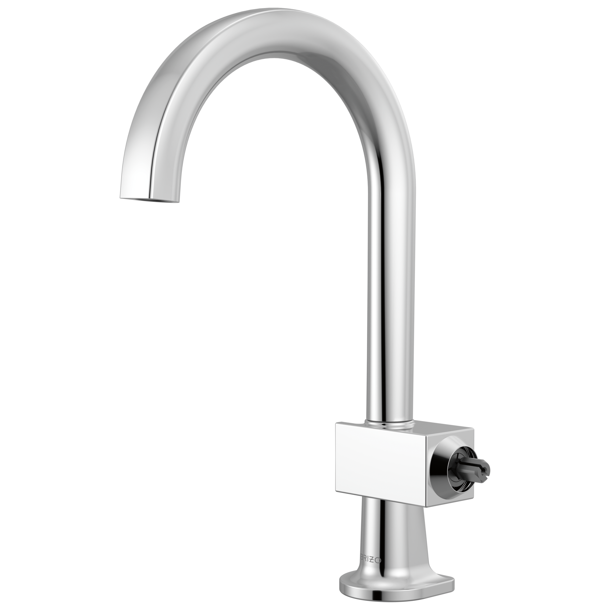 chrome kitchen faucet