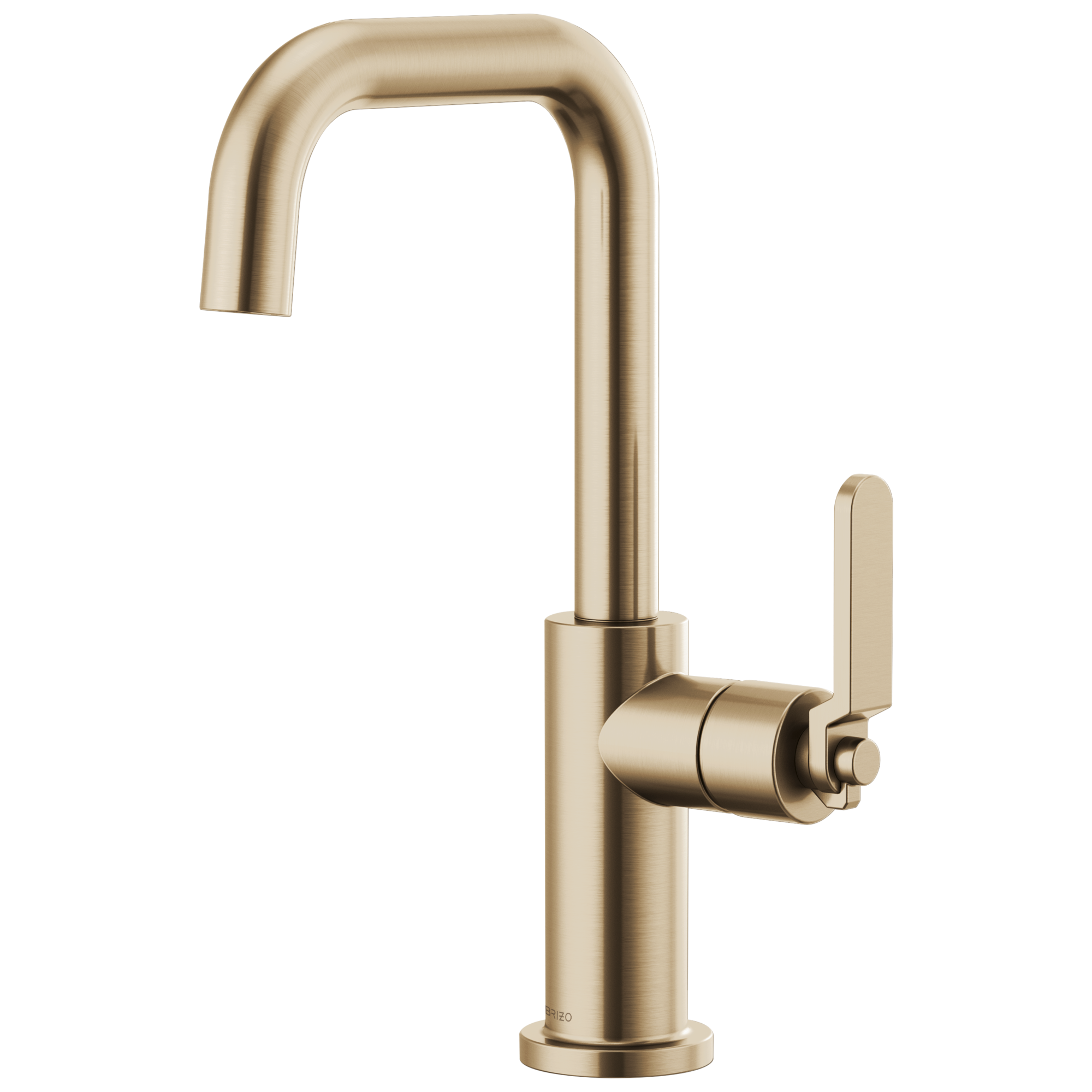 Brizo Litze Bar Faucet with Square Spout and Industrial Handle Kit