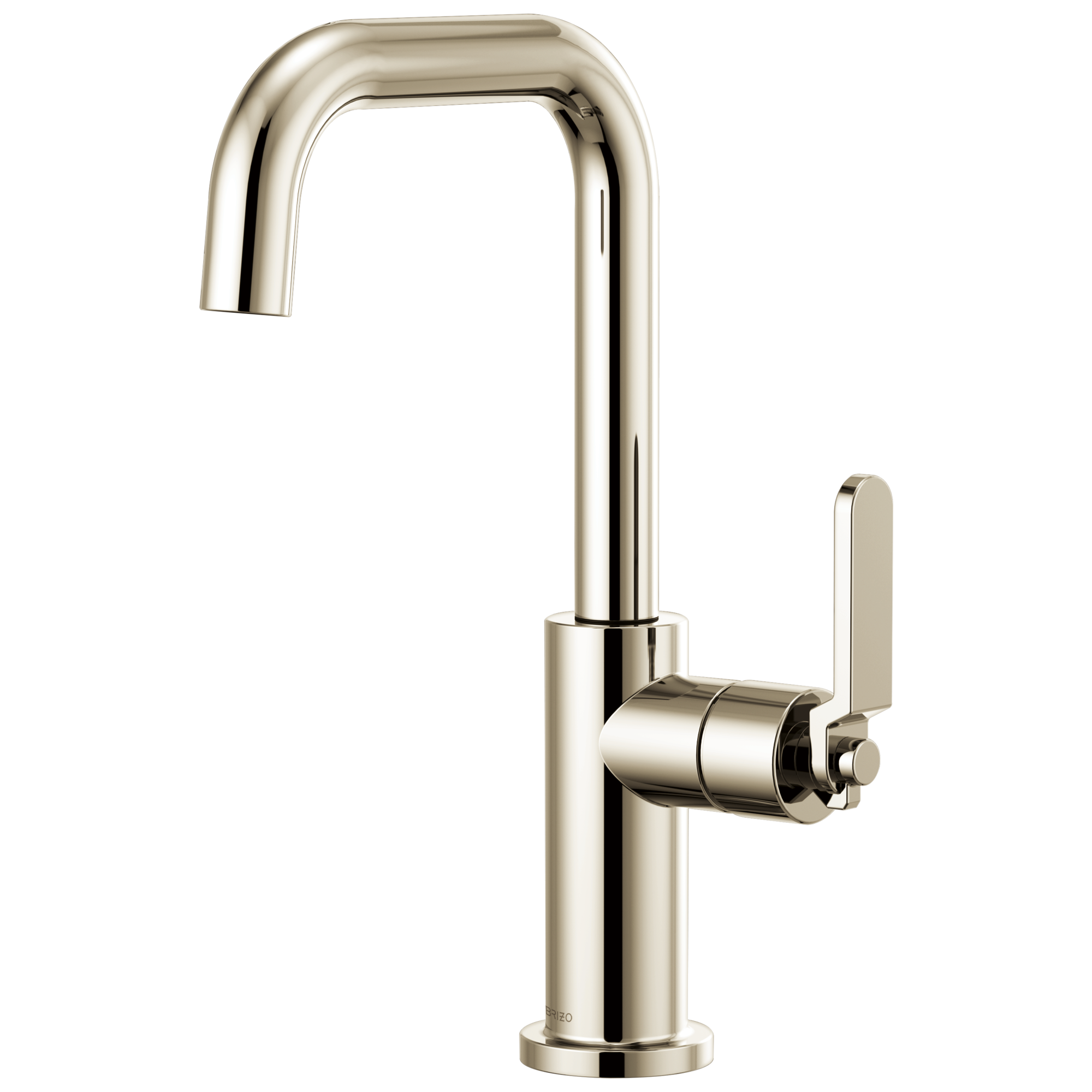 Brizo Litze Bar Faucet with Square Spout and Industrial Handle Kit