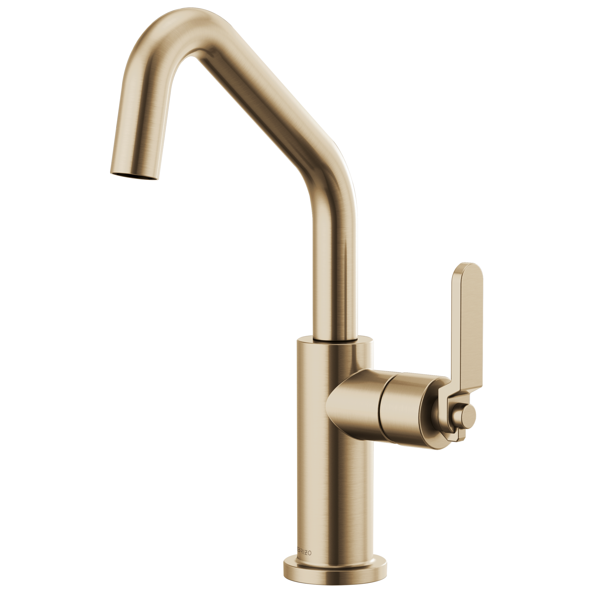 luxe gold bar faucet