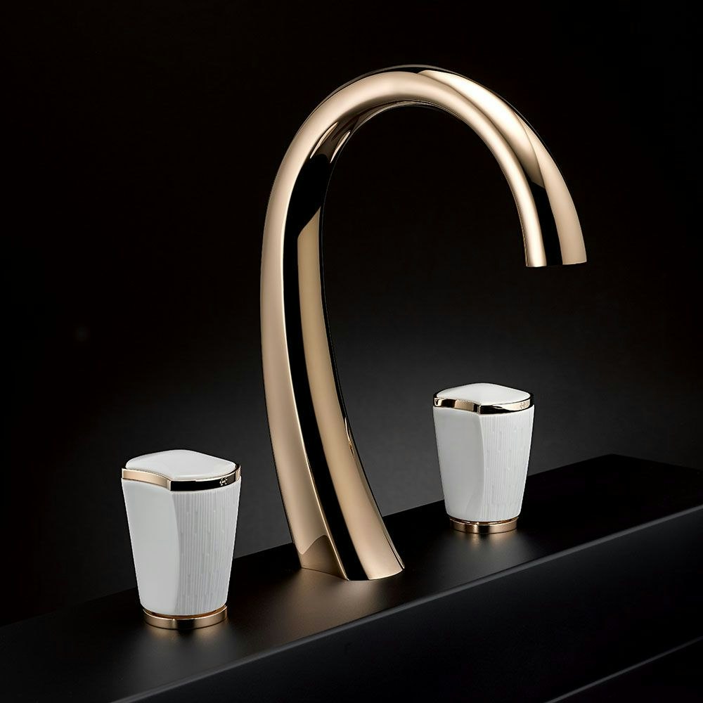 blush pvd faucet