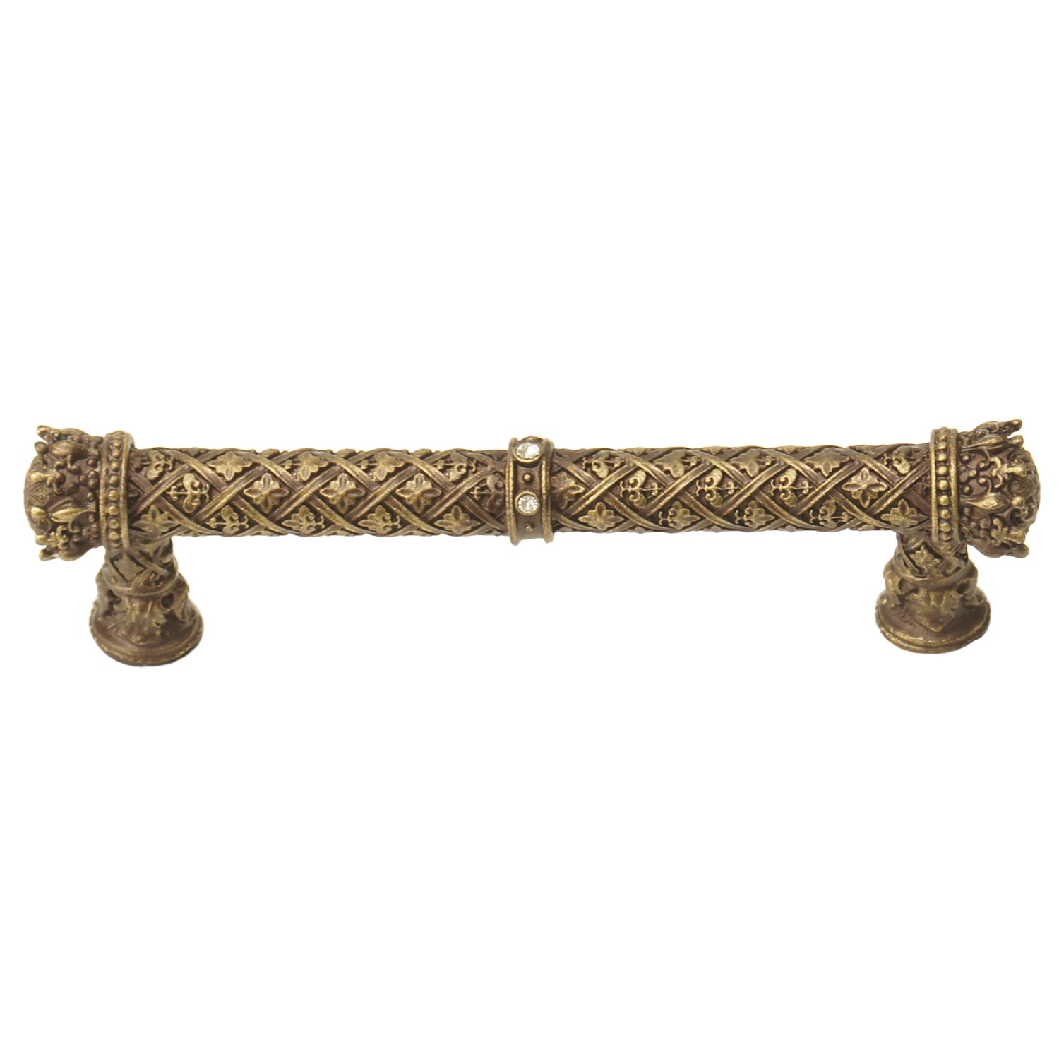 antique brass pull