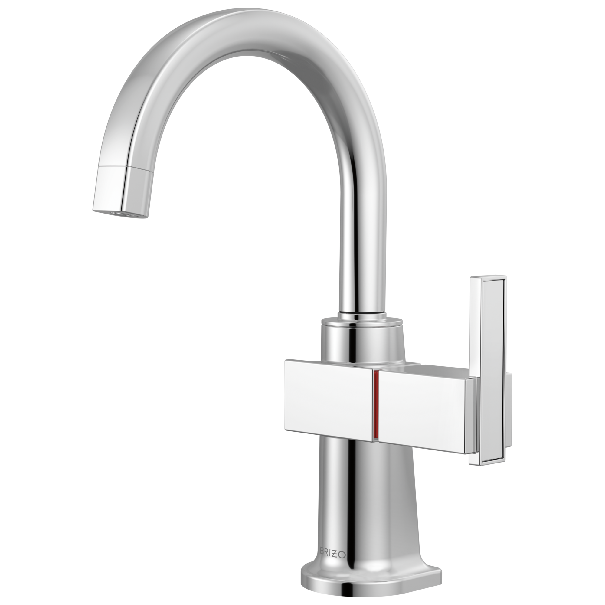 chrome kitchen faucet