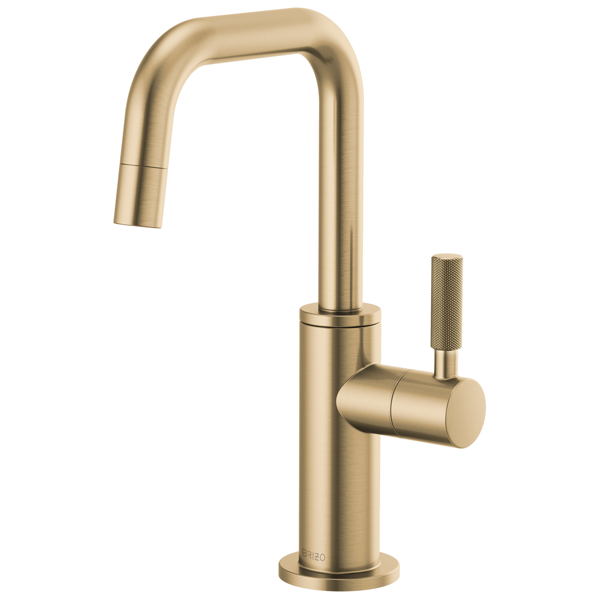 luxe gold beverage faucet
