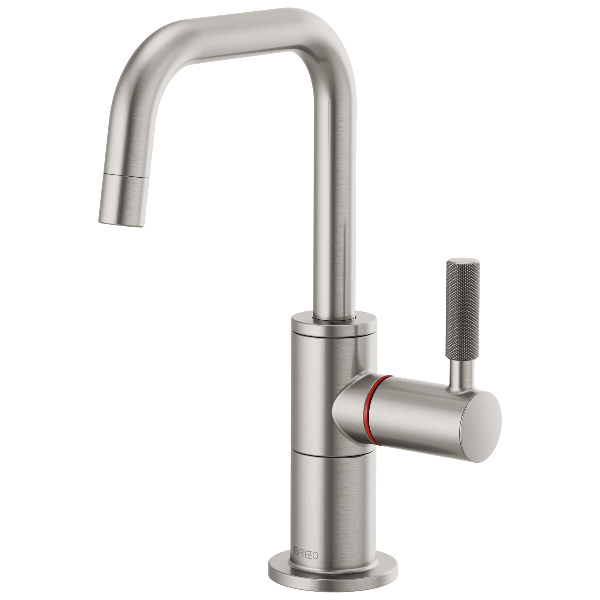 stainless hot faucet