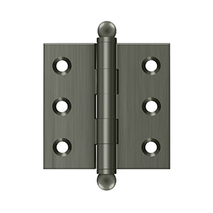 Deltana 2" x 2" Hinge with Ball Tips