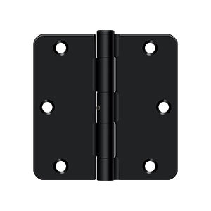 Deltana 3-1/2" x 3-1/2" x 1/4" Radius Hinge, Residential Thickness