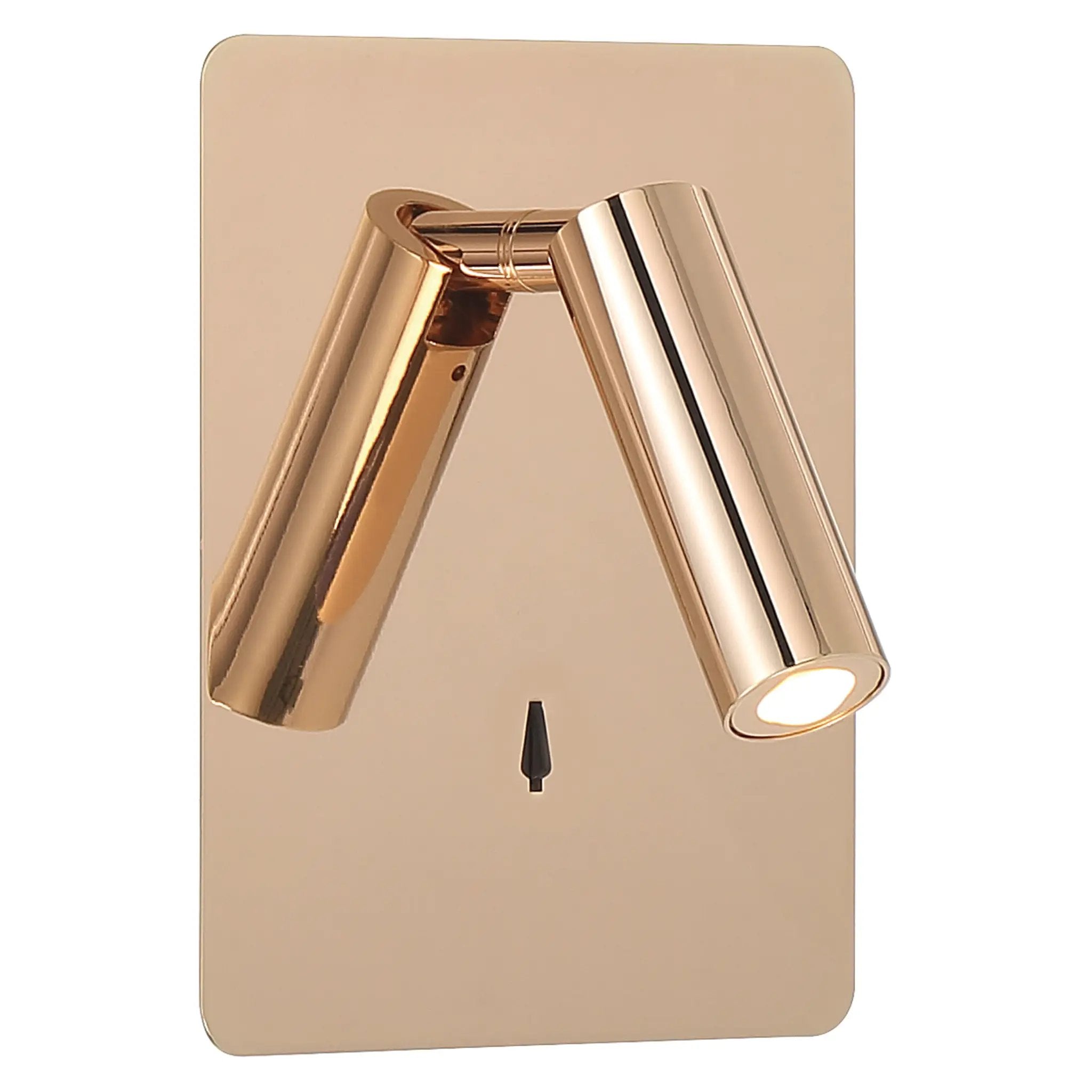 gold led reading light