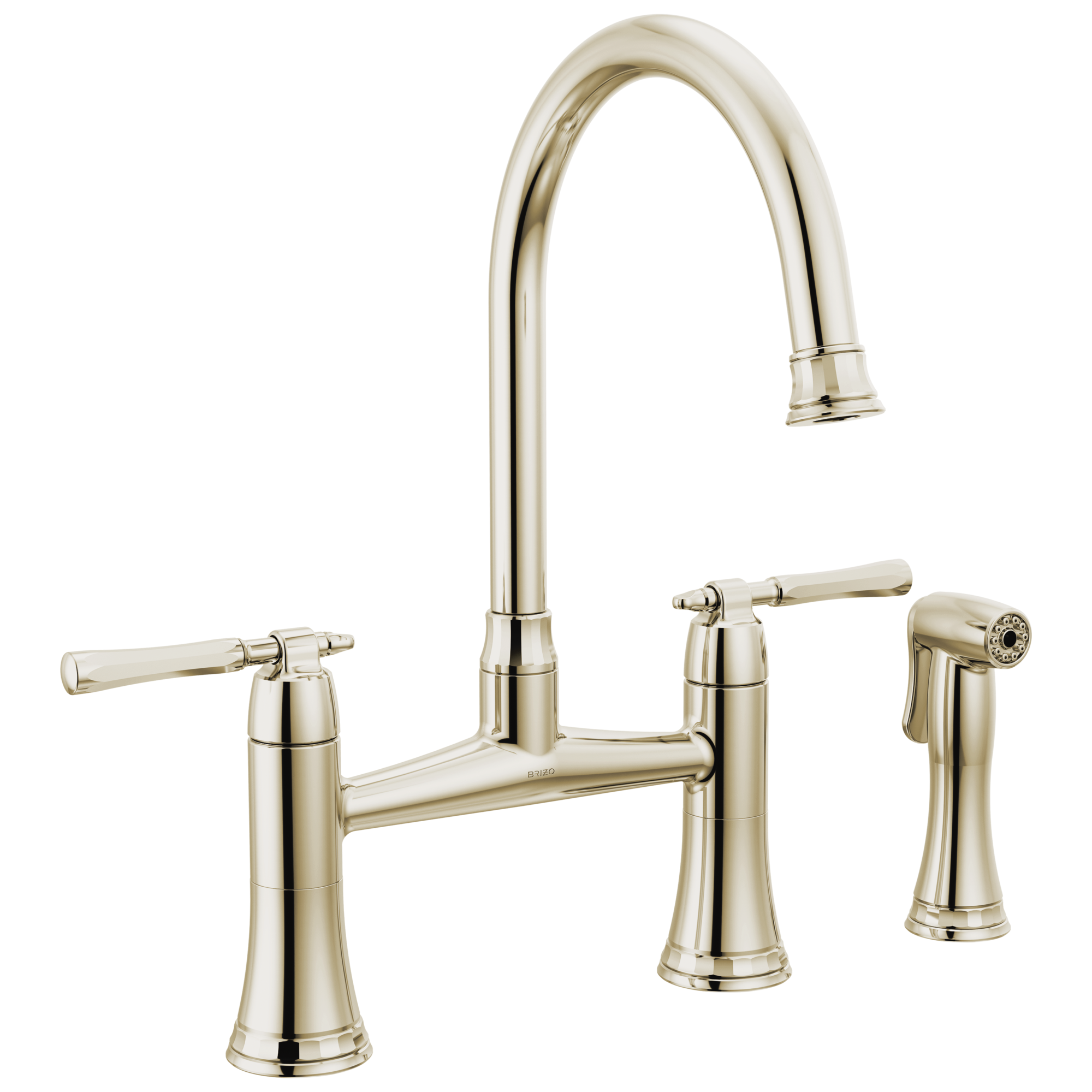 Brizo The Tulham Kitchen Collection by Brizo Bridge Kitchen Faucet with Side Spray