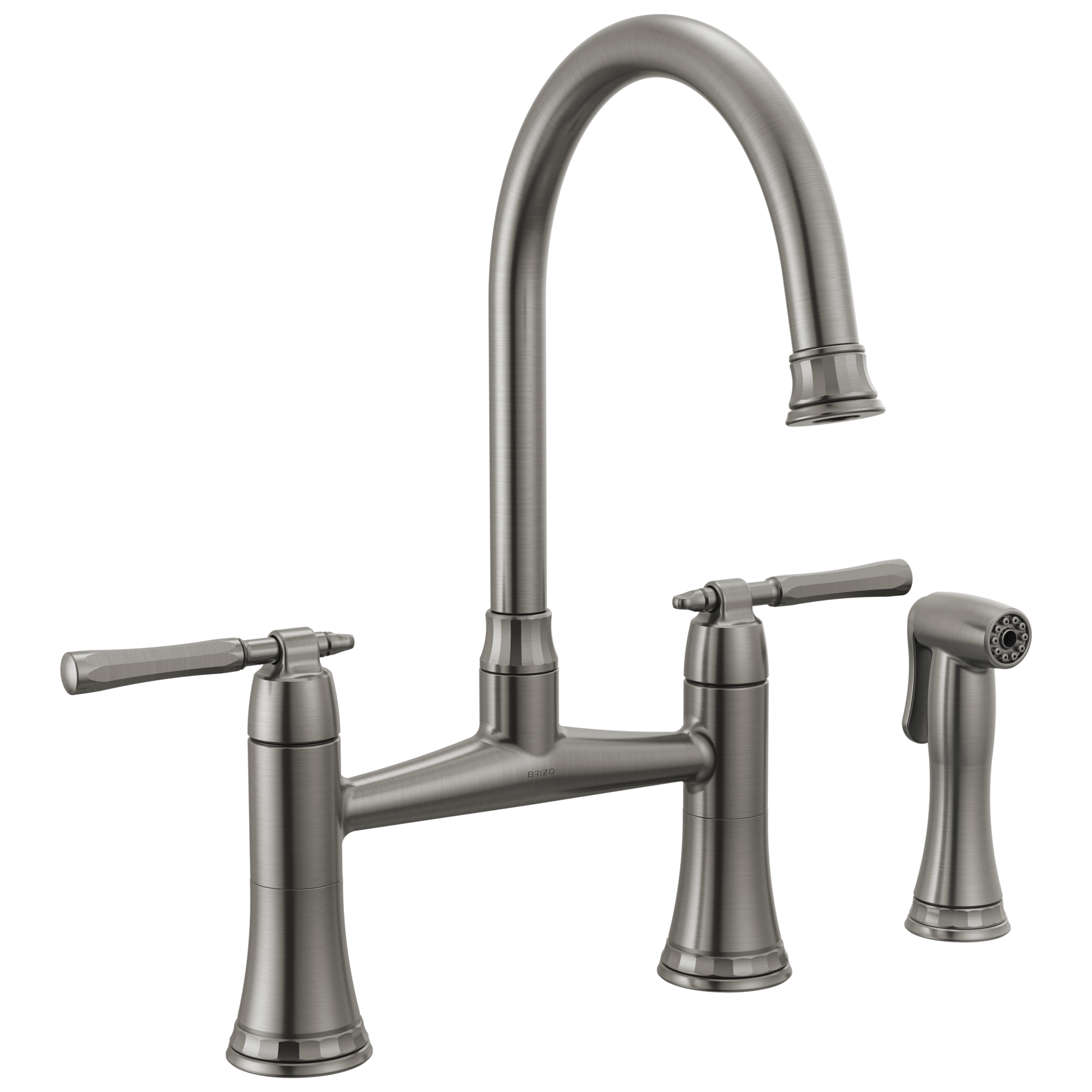 Brizo The Tulham Kitchen Collection by Brizo Bridge Kitchen Faucet with Side Spray