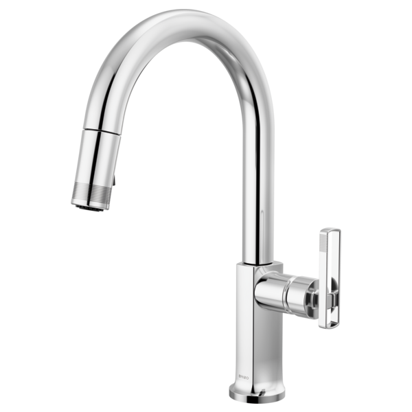 Brizo Kintsu Pull-Down Faucet with Arc Spout - Less Handle