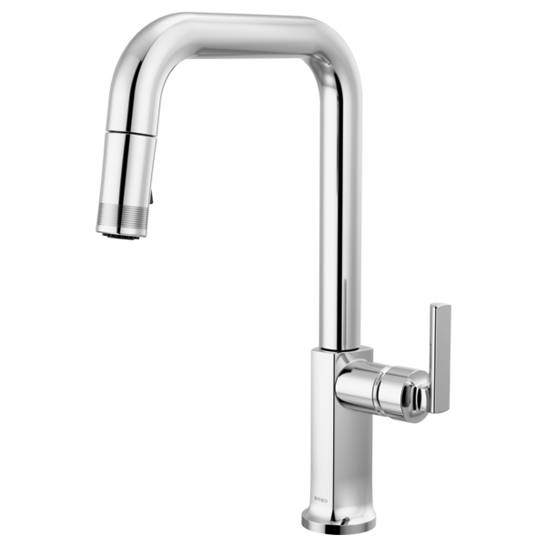 Brizo Kintsu Pull-Down Faucet with Square Spout - Less Handle