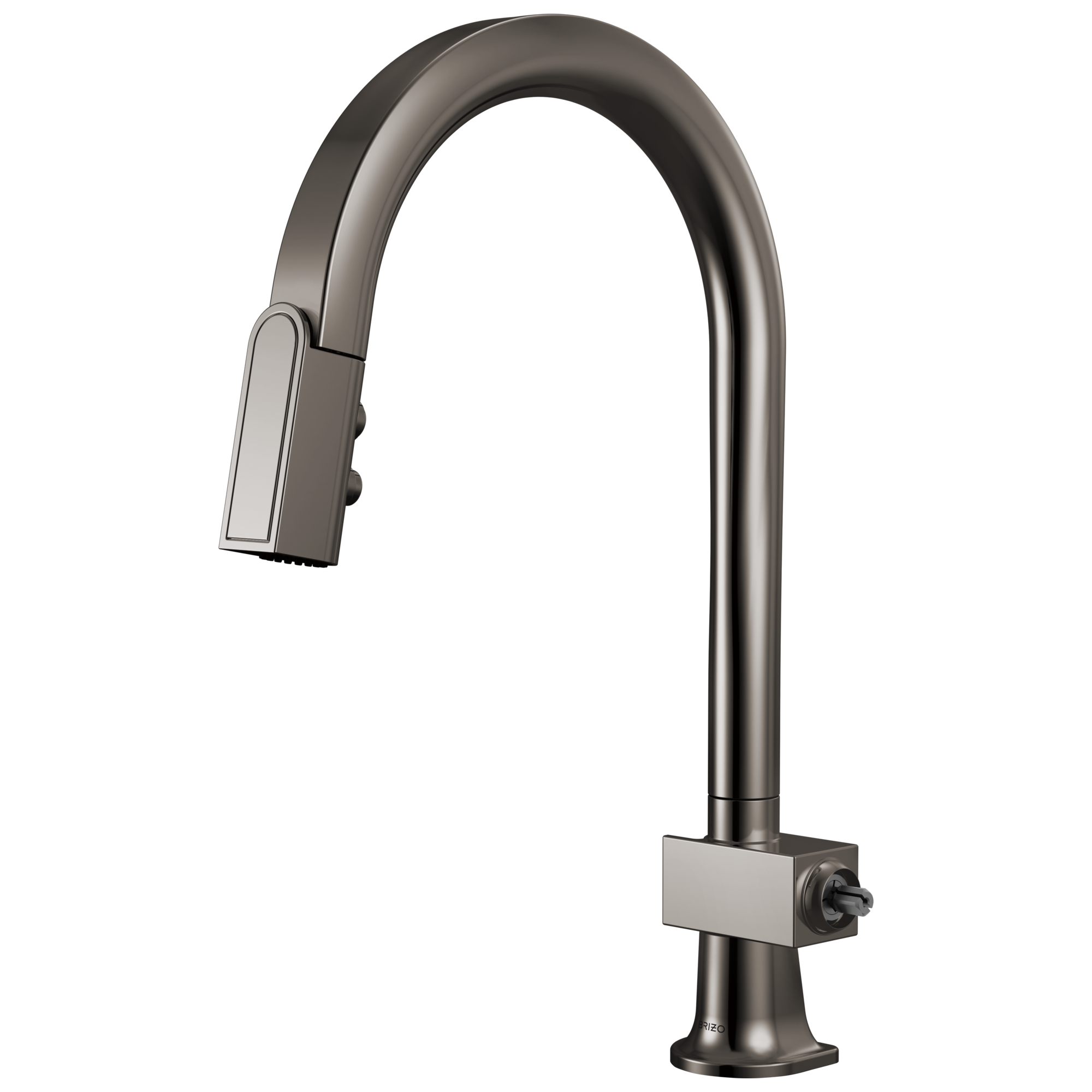 Brizo Frank Lloyd Wright Pull-Down Kitchen Faucet with Arc Spout - Less Handle