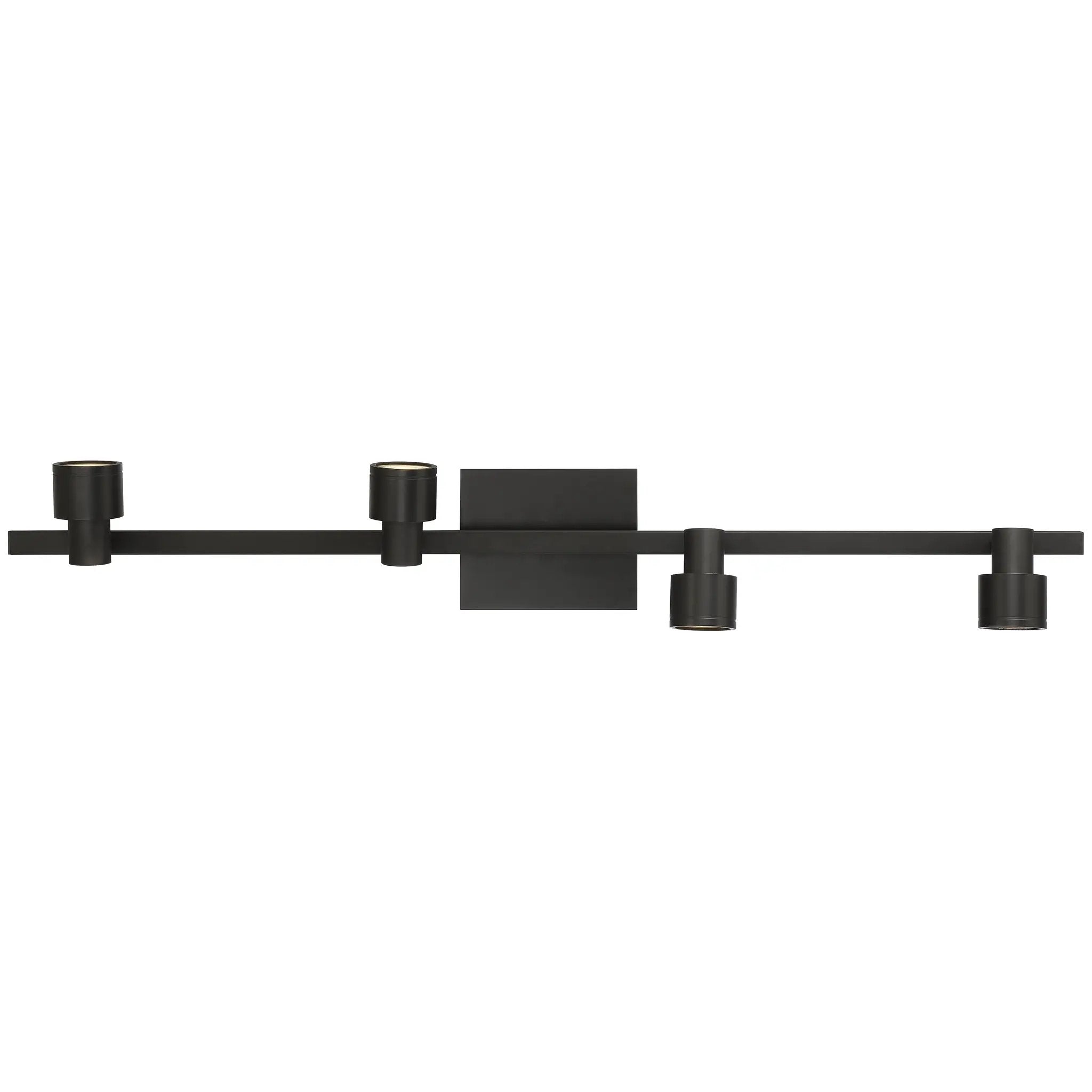 matte black adjustable led track