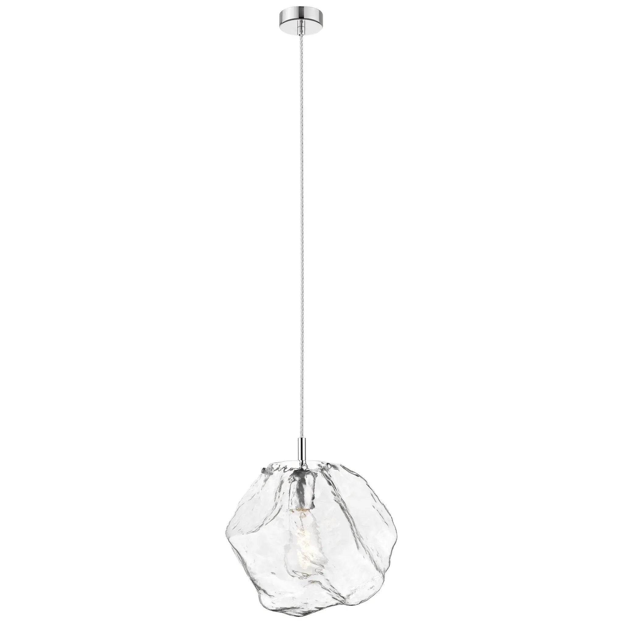 chrome led pendant