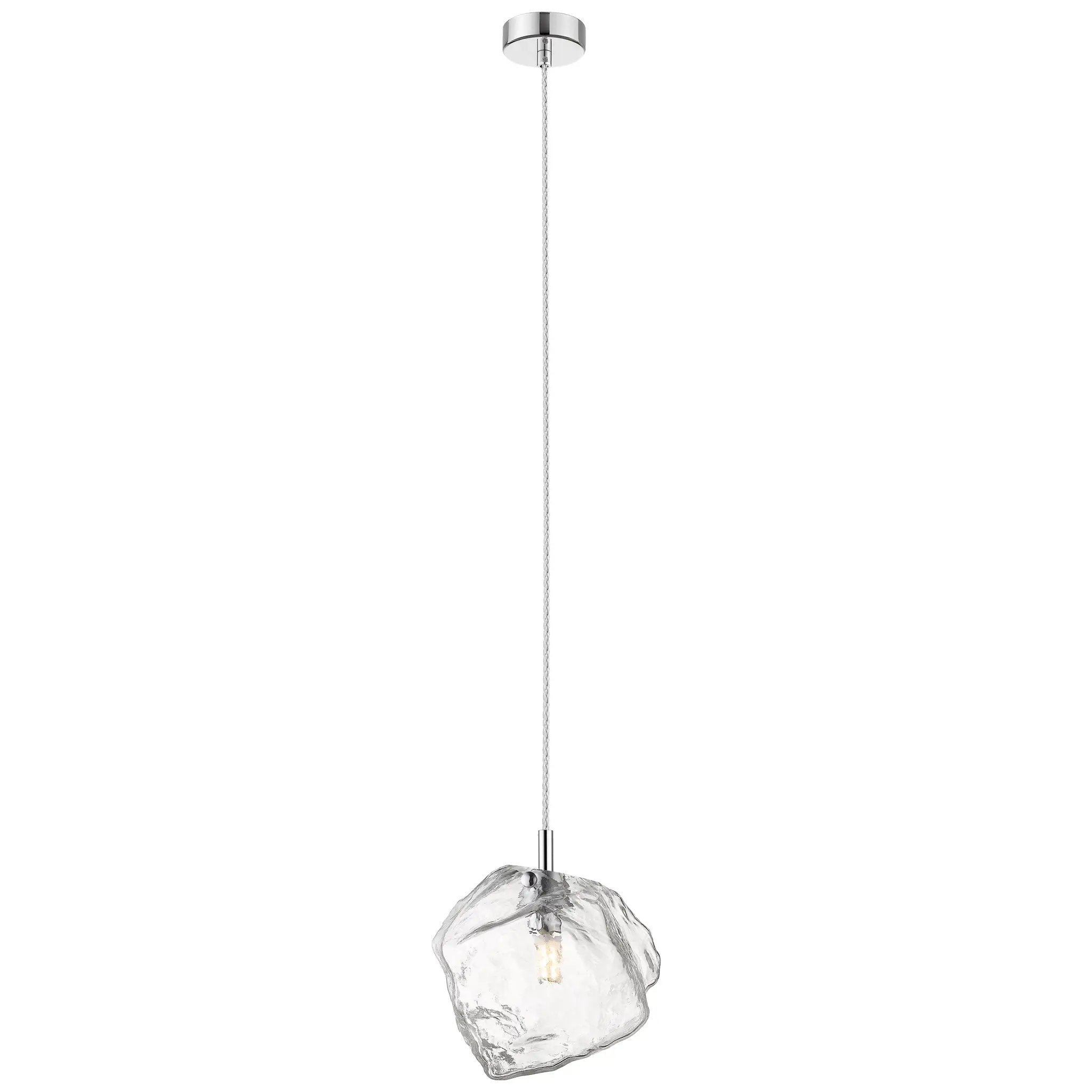 chrome led pendant