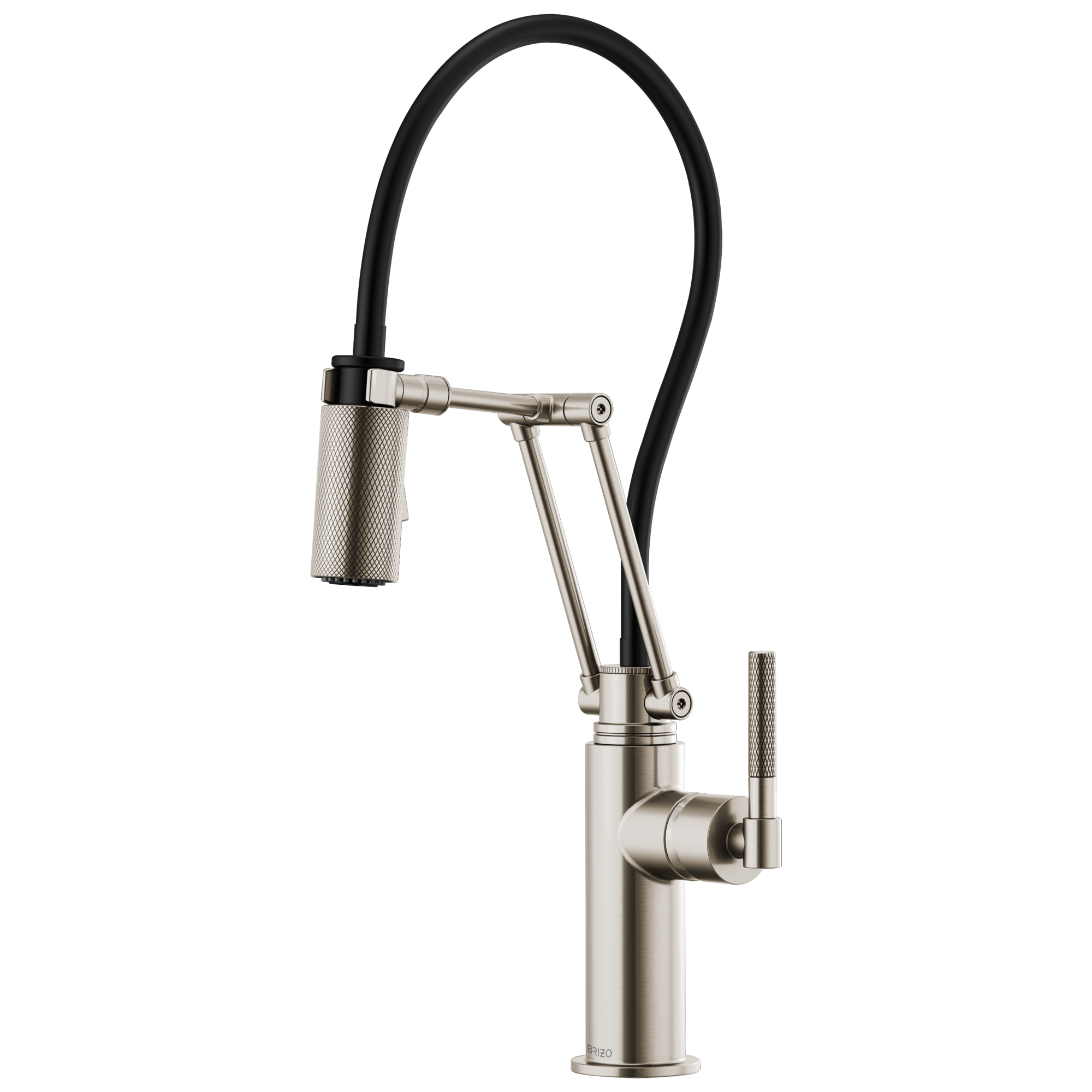 Brizo Litze Articulating Faucet with Knurled Handle