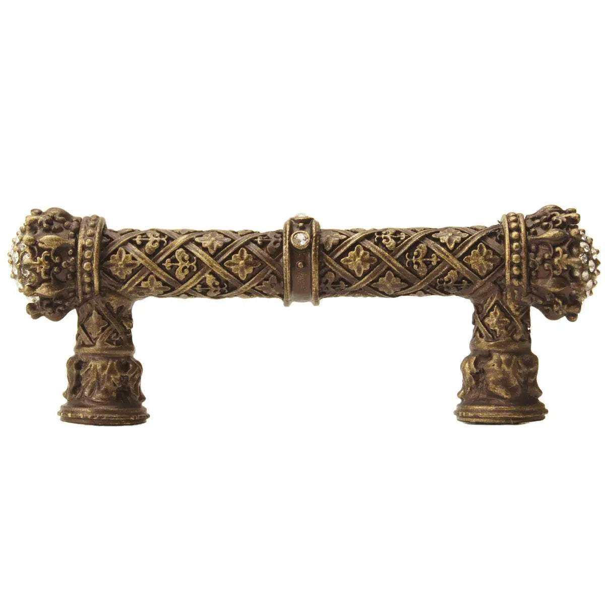 antique brass pull