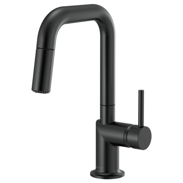 Brizo Odin Pull-Down Prep Faucet with Square Spout - Less Handle