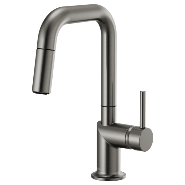 Brizo Odin Pull-Down Prep Faucet with Square Spout - Less Handle