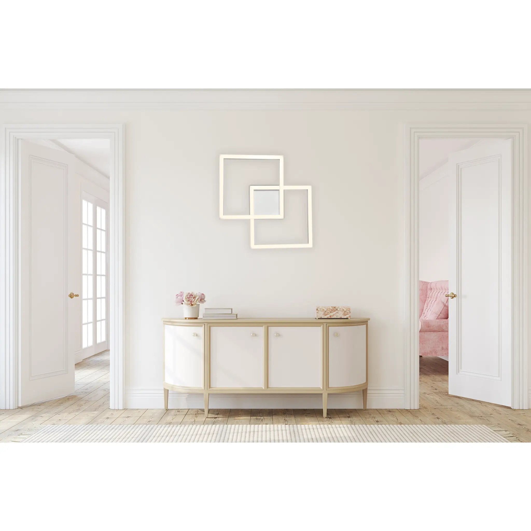 led flush mount or wall sconce