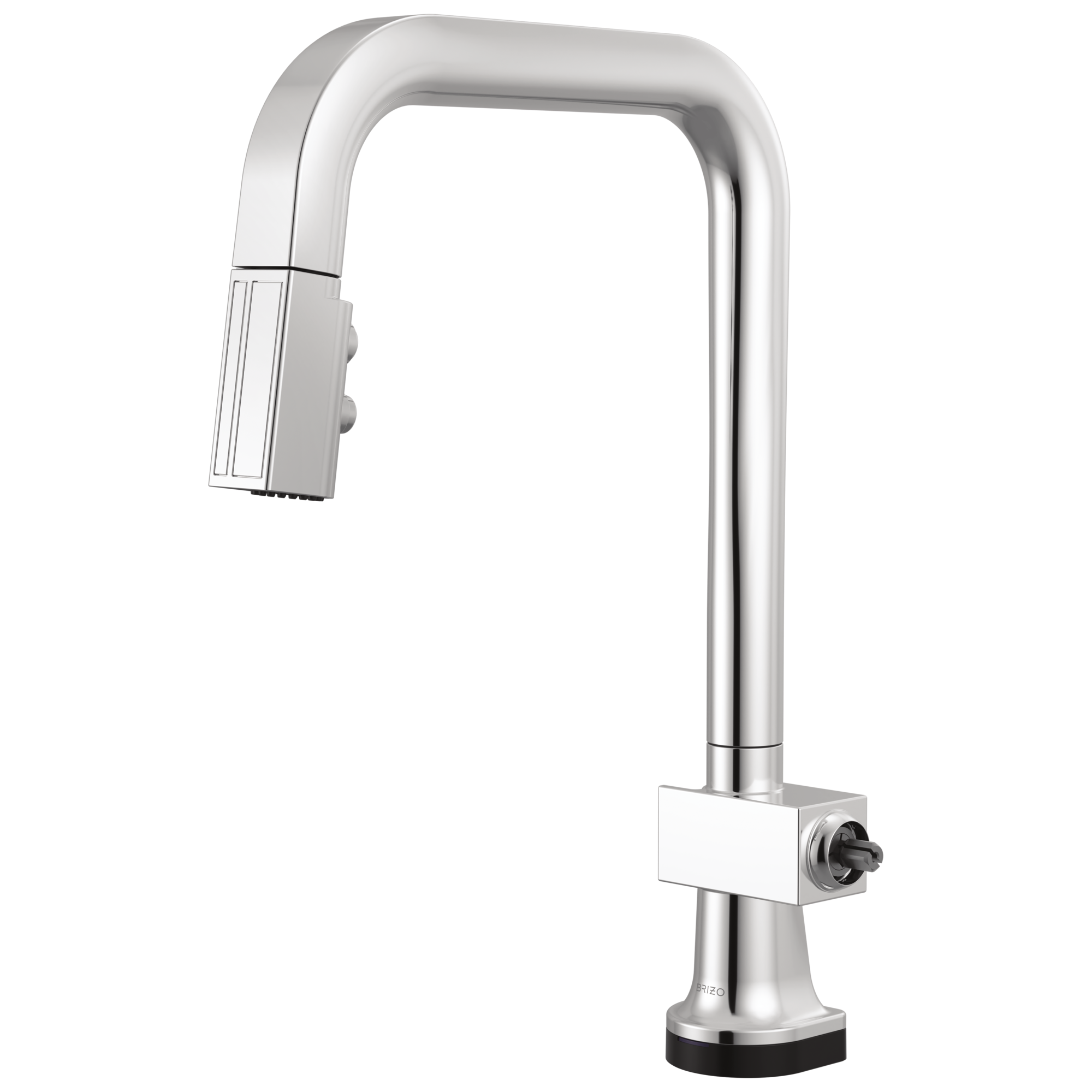 chrome kitchen faucet