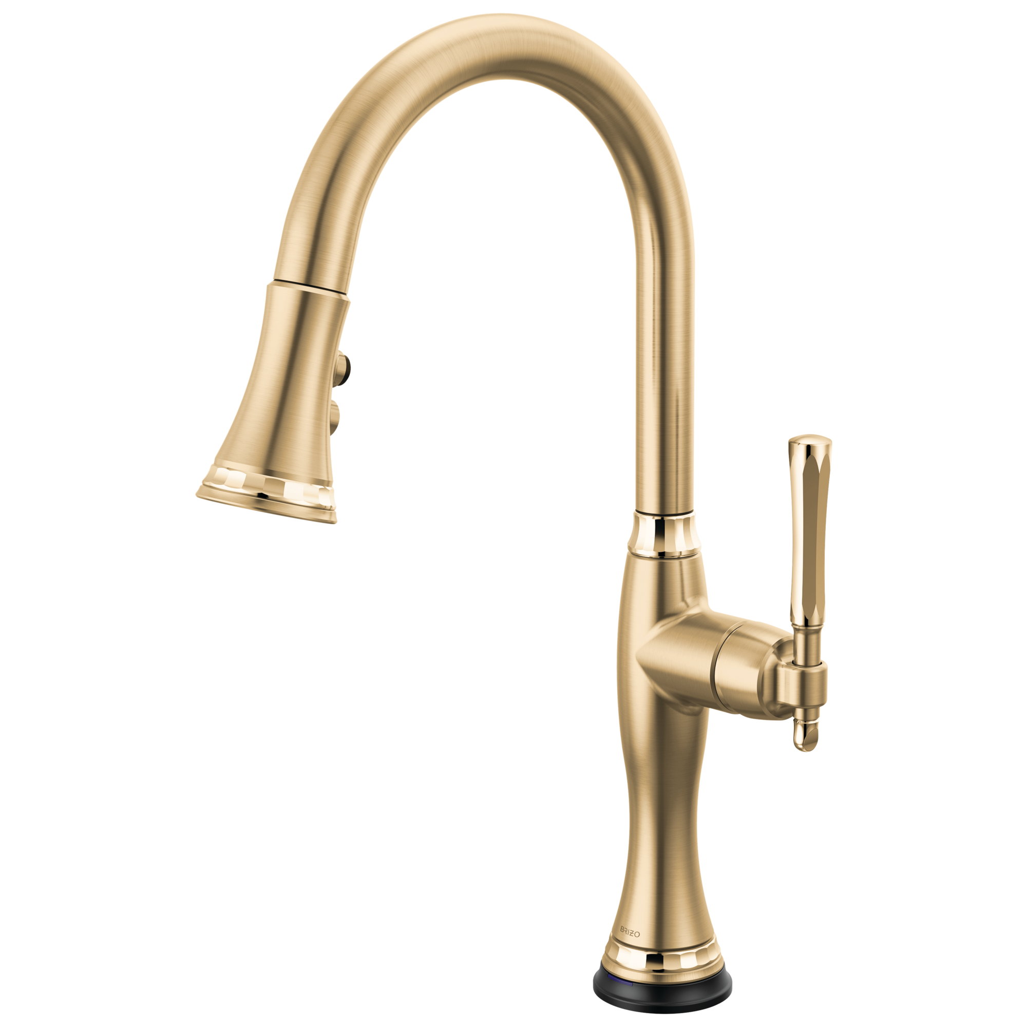 luxe gold / polished gold kitchen faucet
