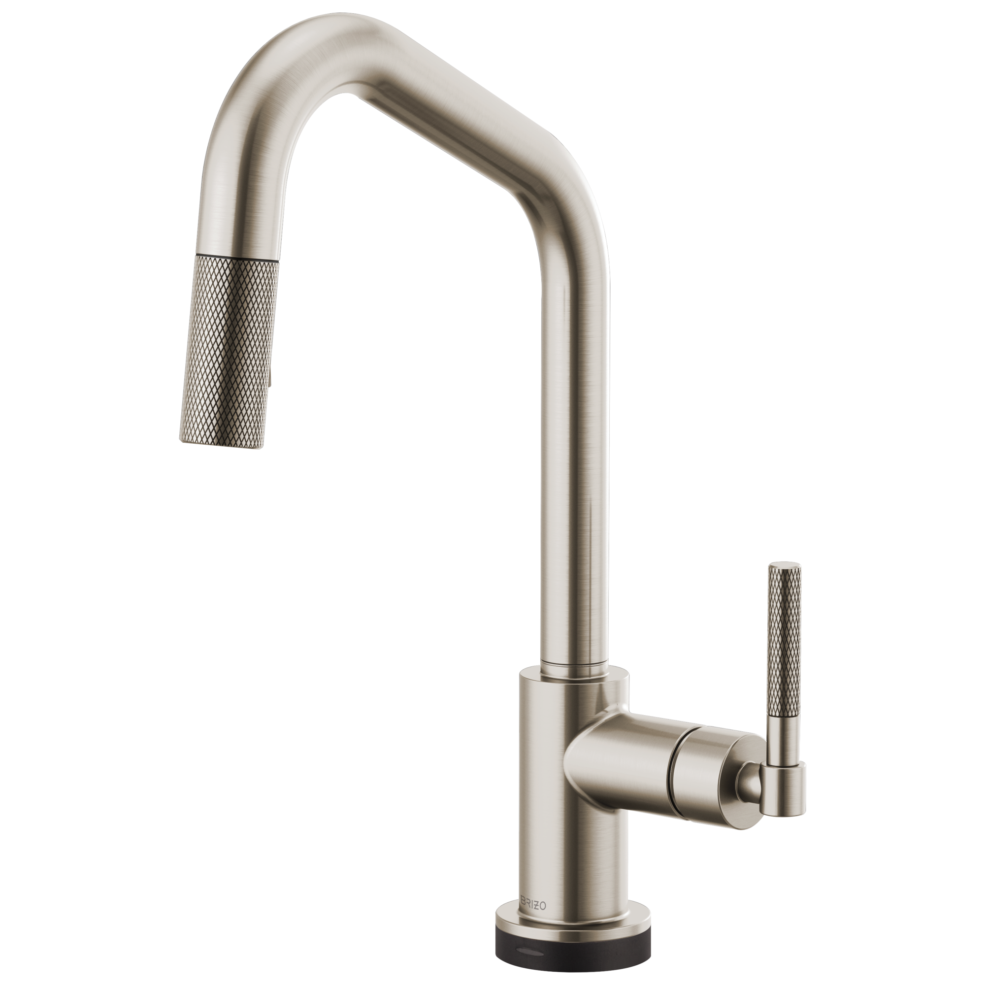 Brizo Litze Smart Touch Pull-Down Kitchen Faucet with Angled Spout and Knurled Handle