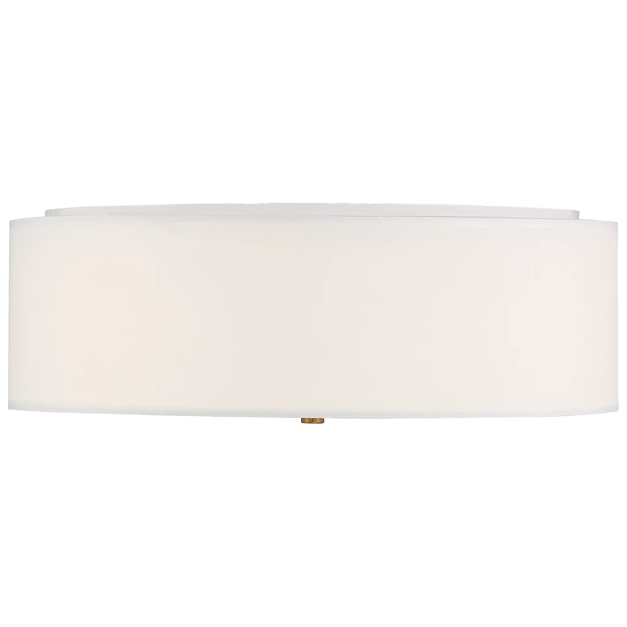 antique brushed brass led flush mount