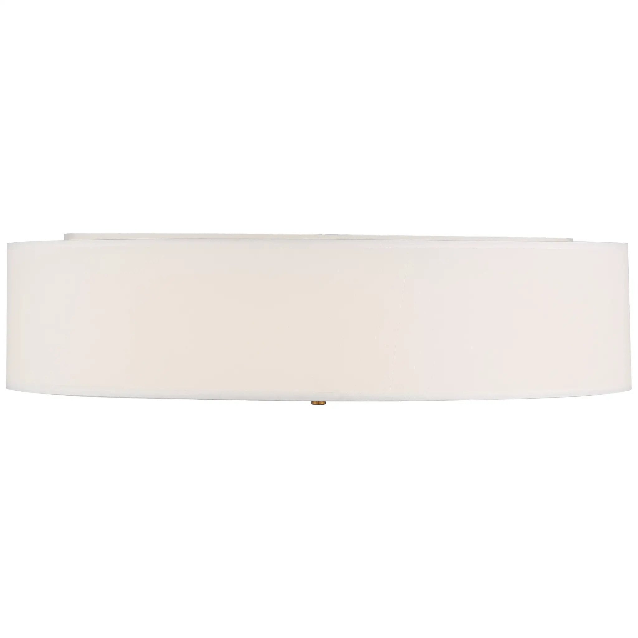 antique brushed brass led flush mount