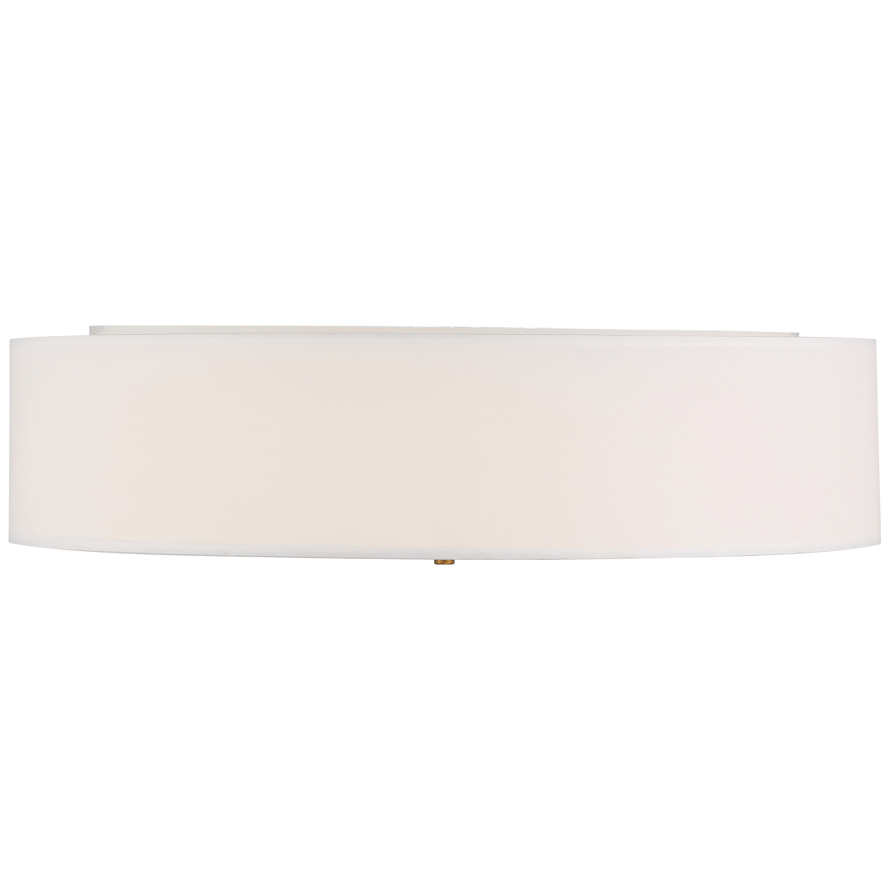 antique brushed brass led flush mount