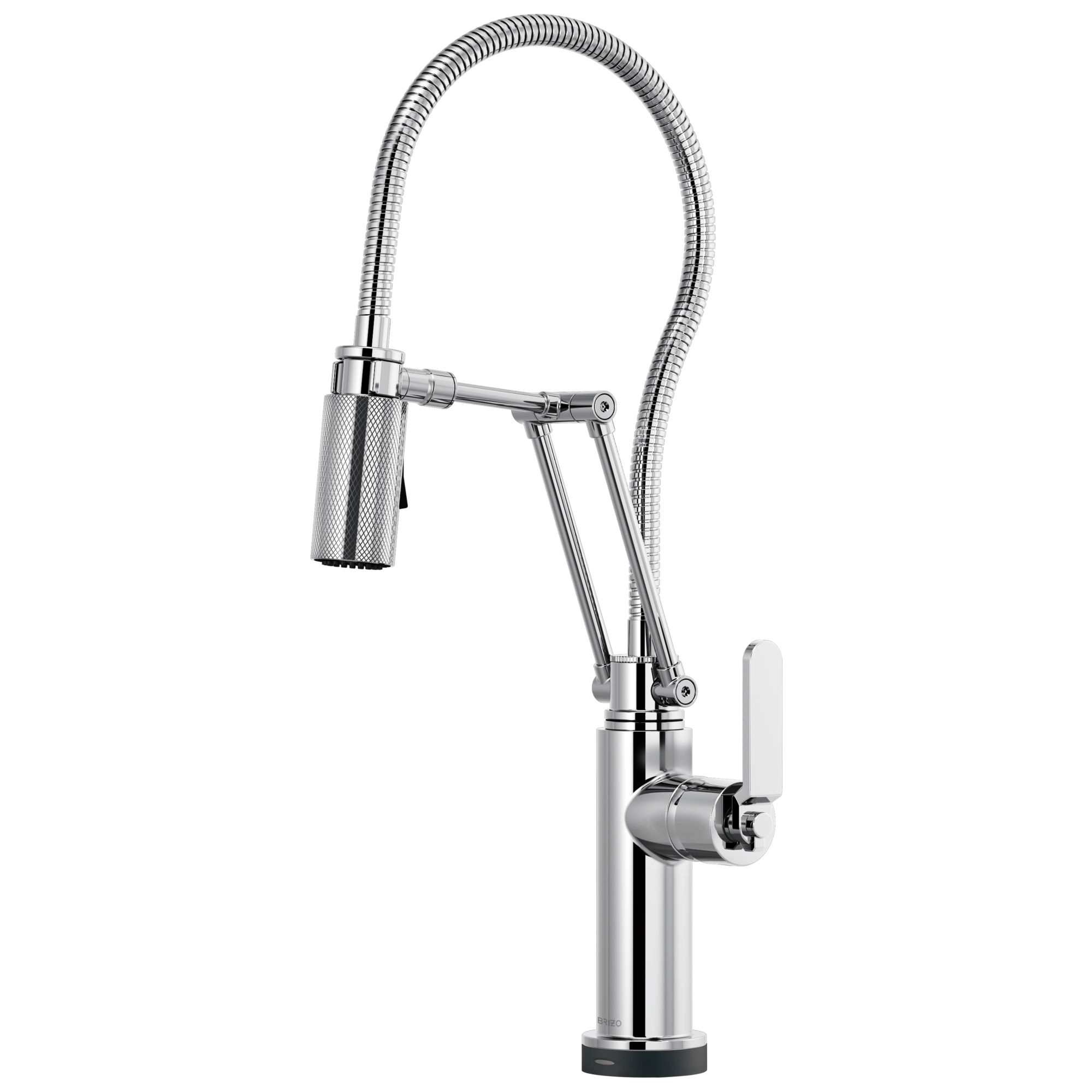 Brizo Litze SmartTouch Articulating Kitchen Faucet With Finished Hose