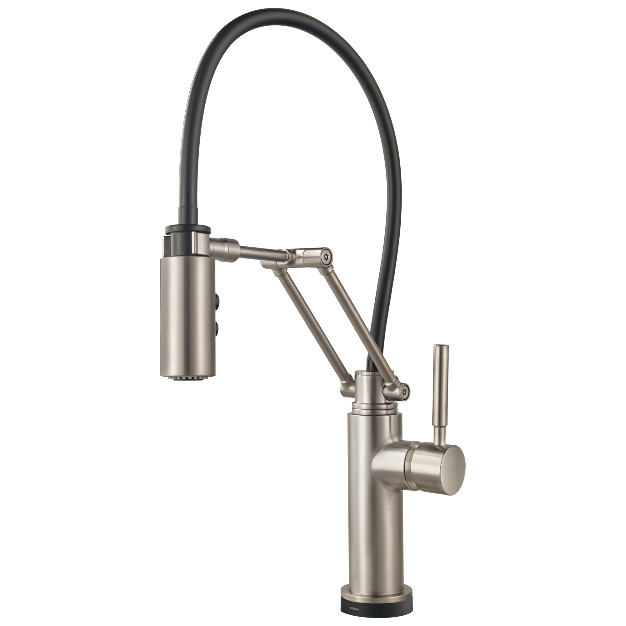 Brizo Solna Single Handle Articulating Kitchen Kitchen Faucet with Smart Touch Technology