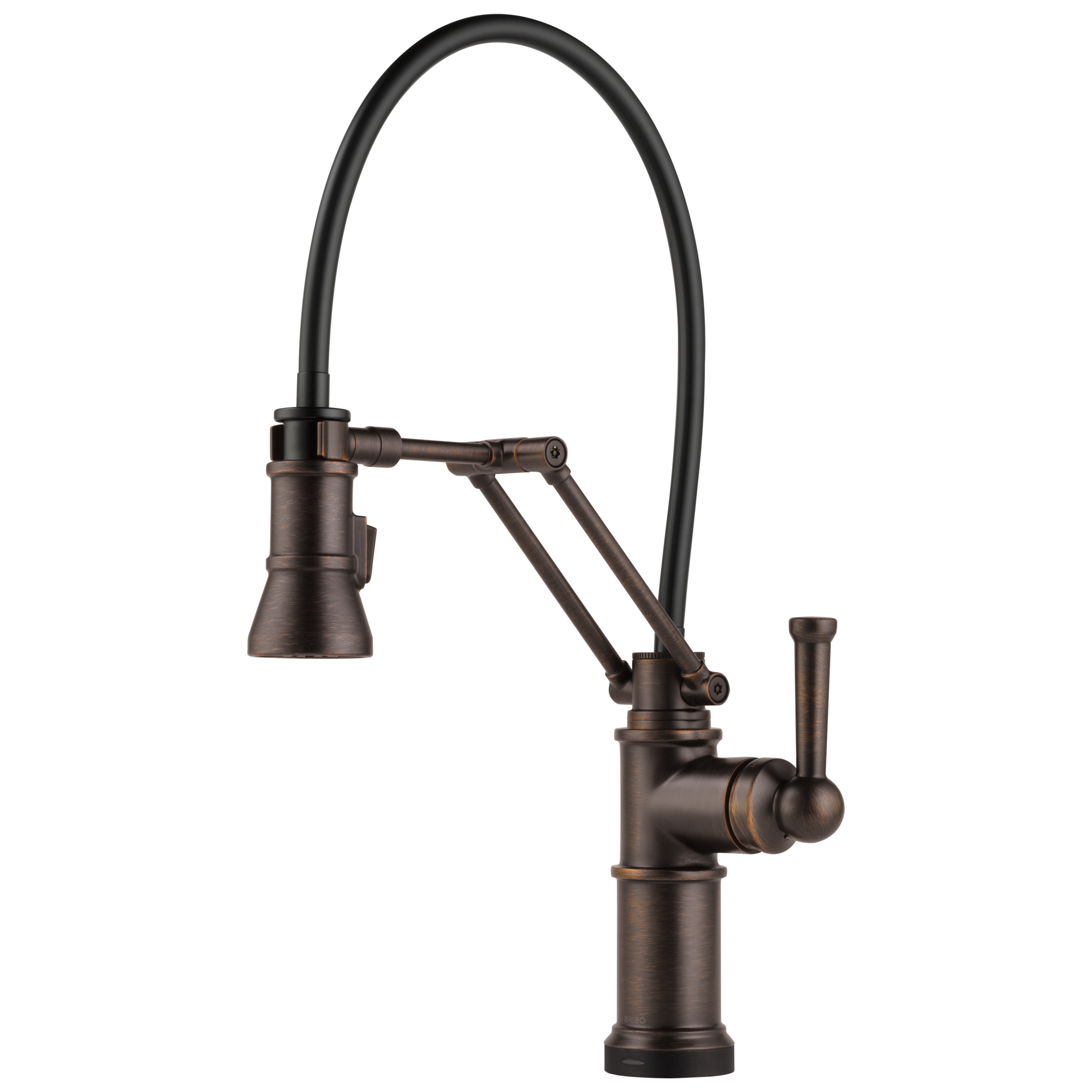 Brizo Artesso Single Handle Articulating Kitchen Kitchen Faucet with Smart Touch Technology