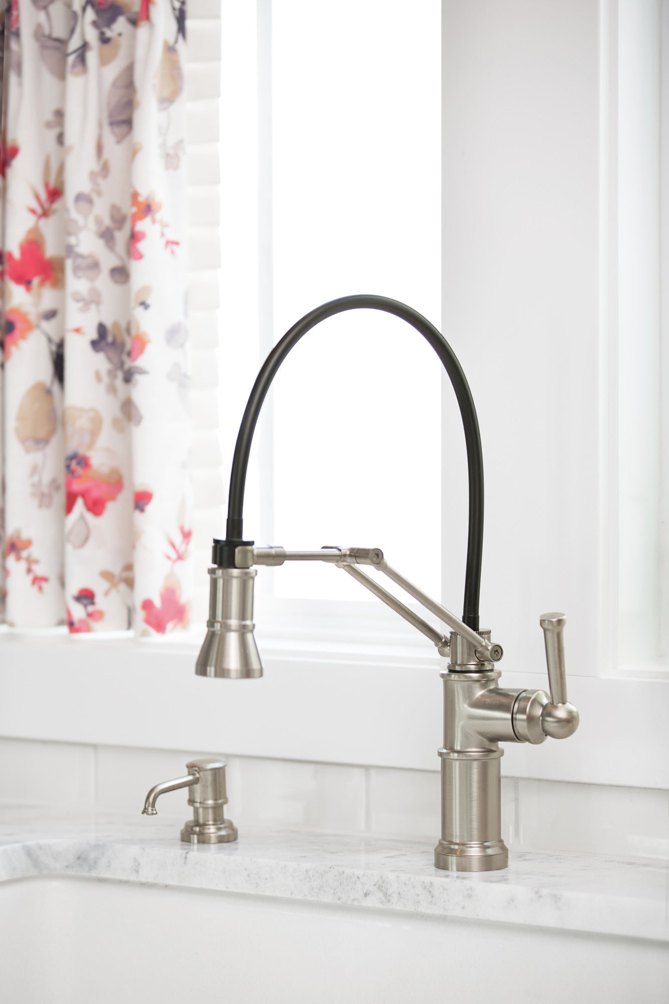 stainless kitchen faucet