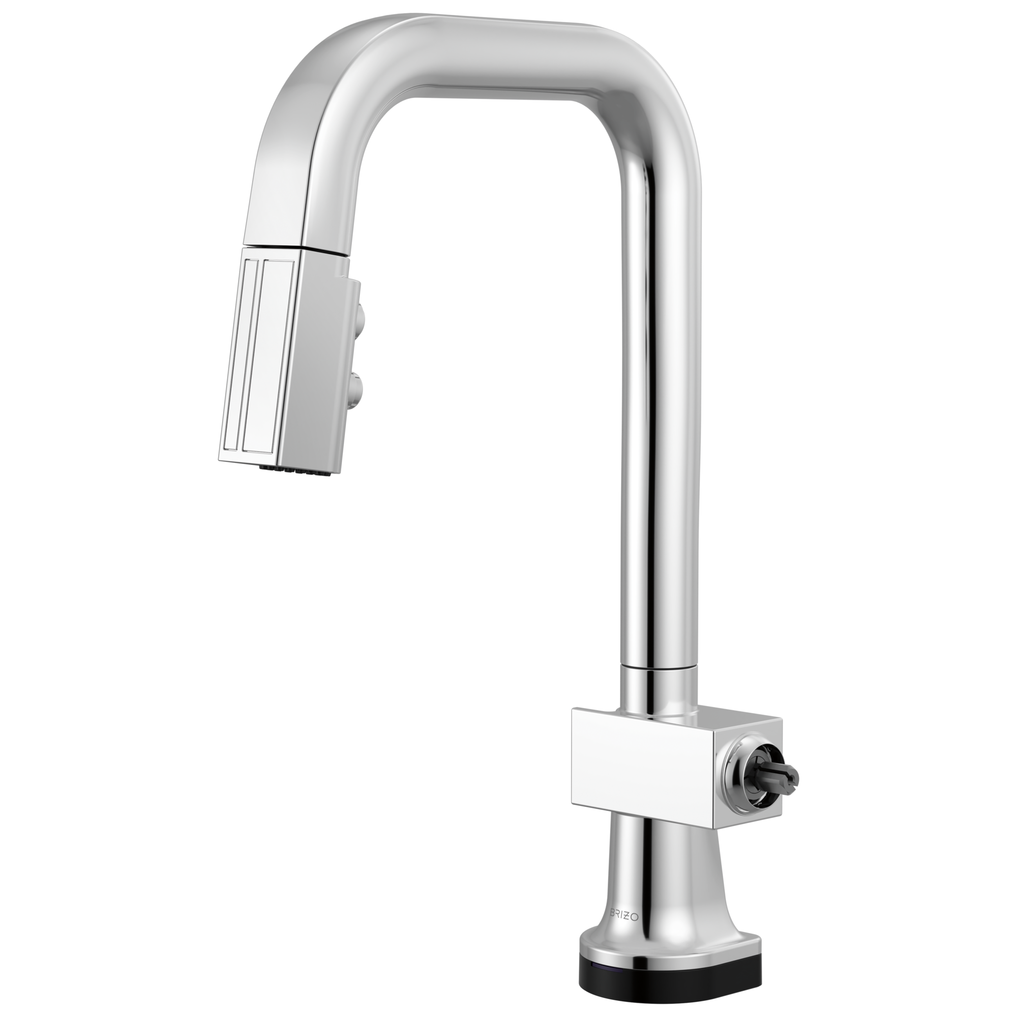 chrome kitchen faucet