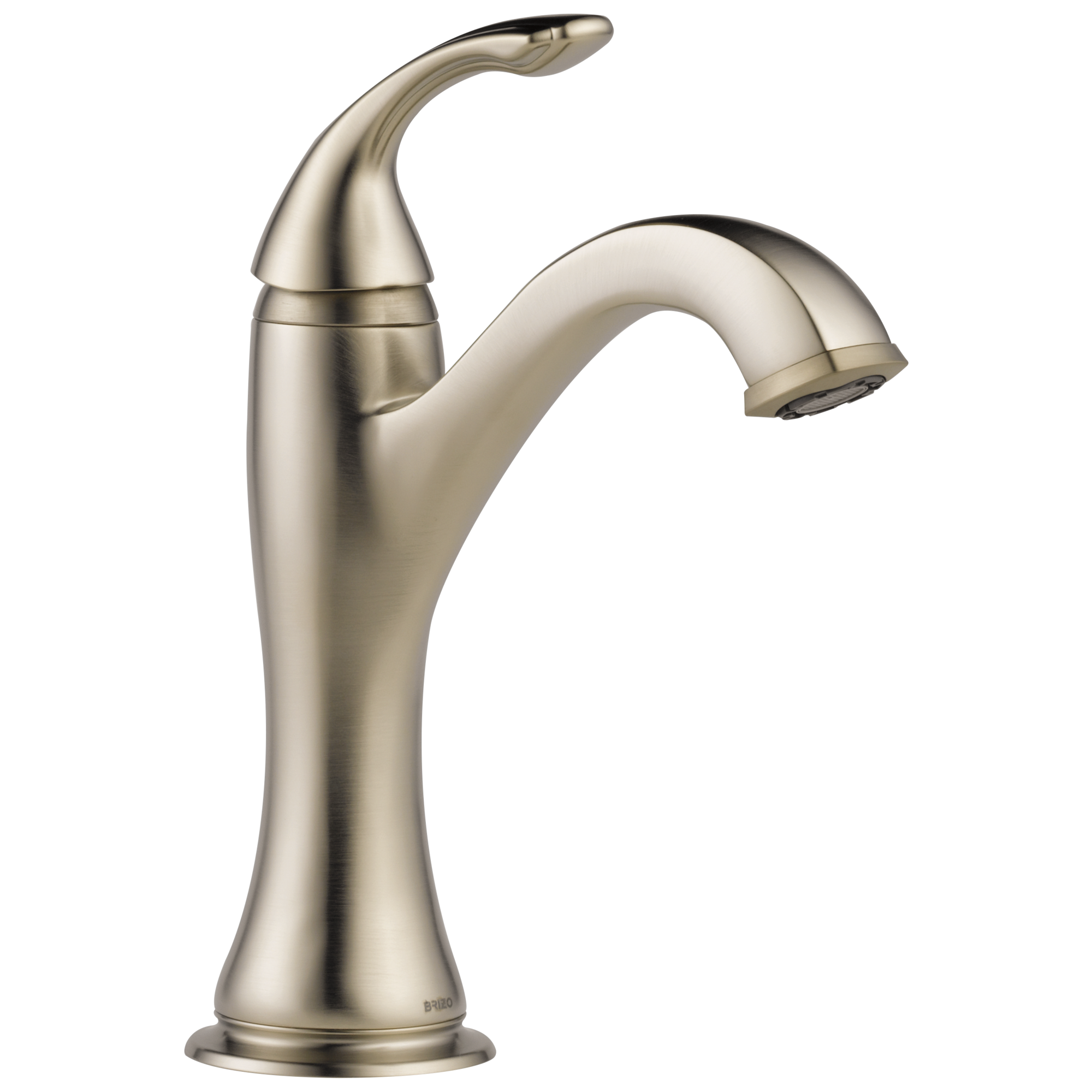 brushed nickel lavatory faucet