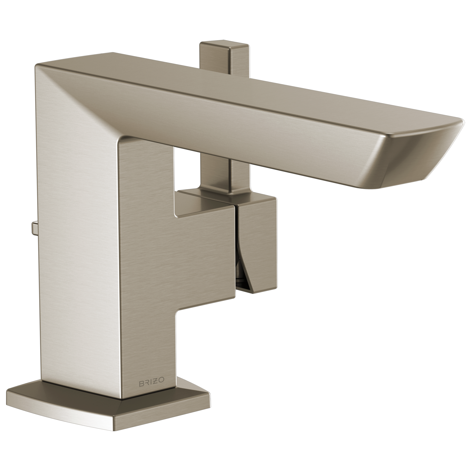 luxe nickel lavatory faucet