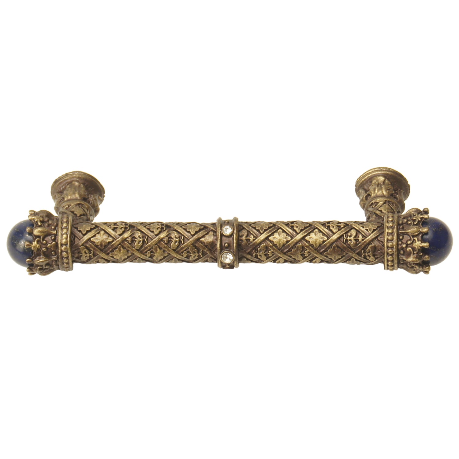 antique brass pull