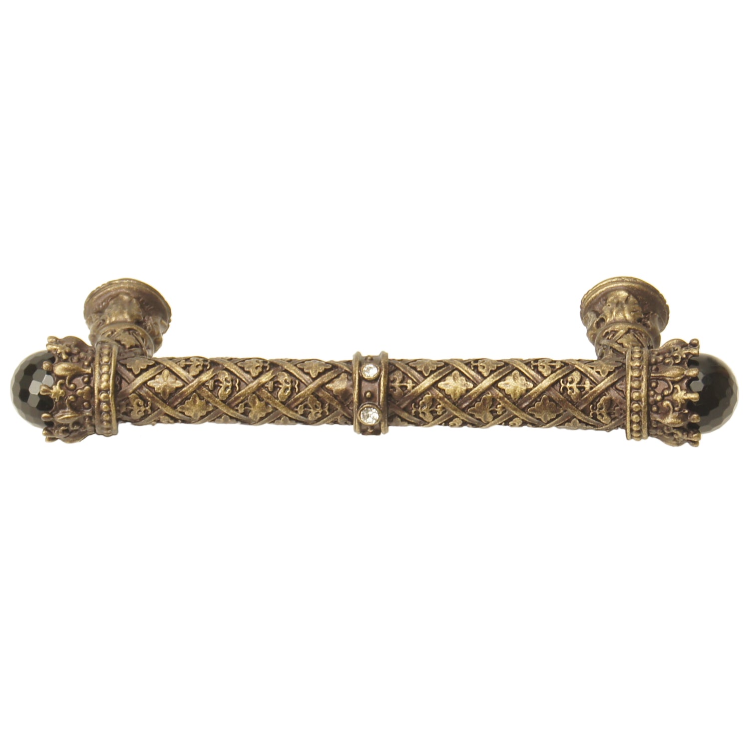 antique brass pull