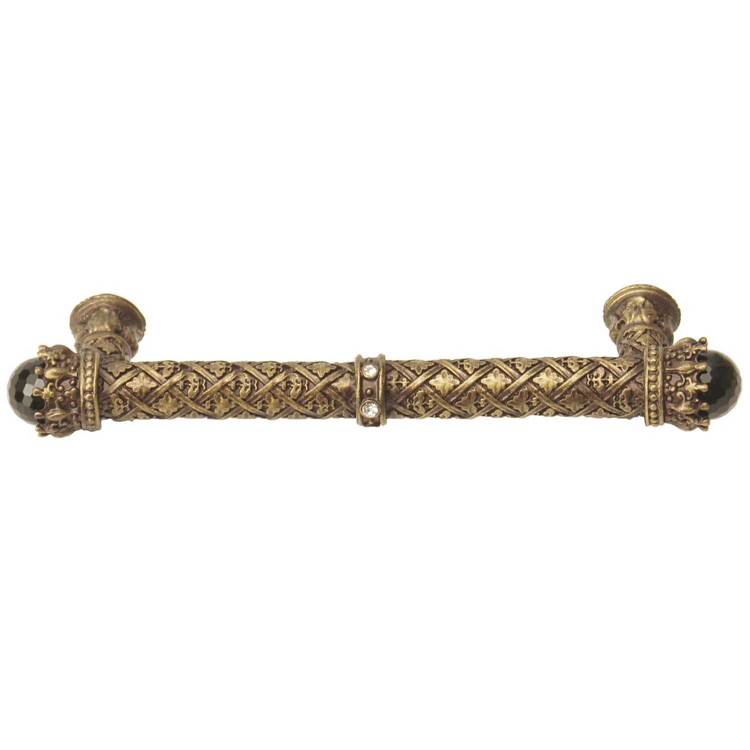 antique brass pull