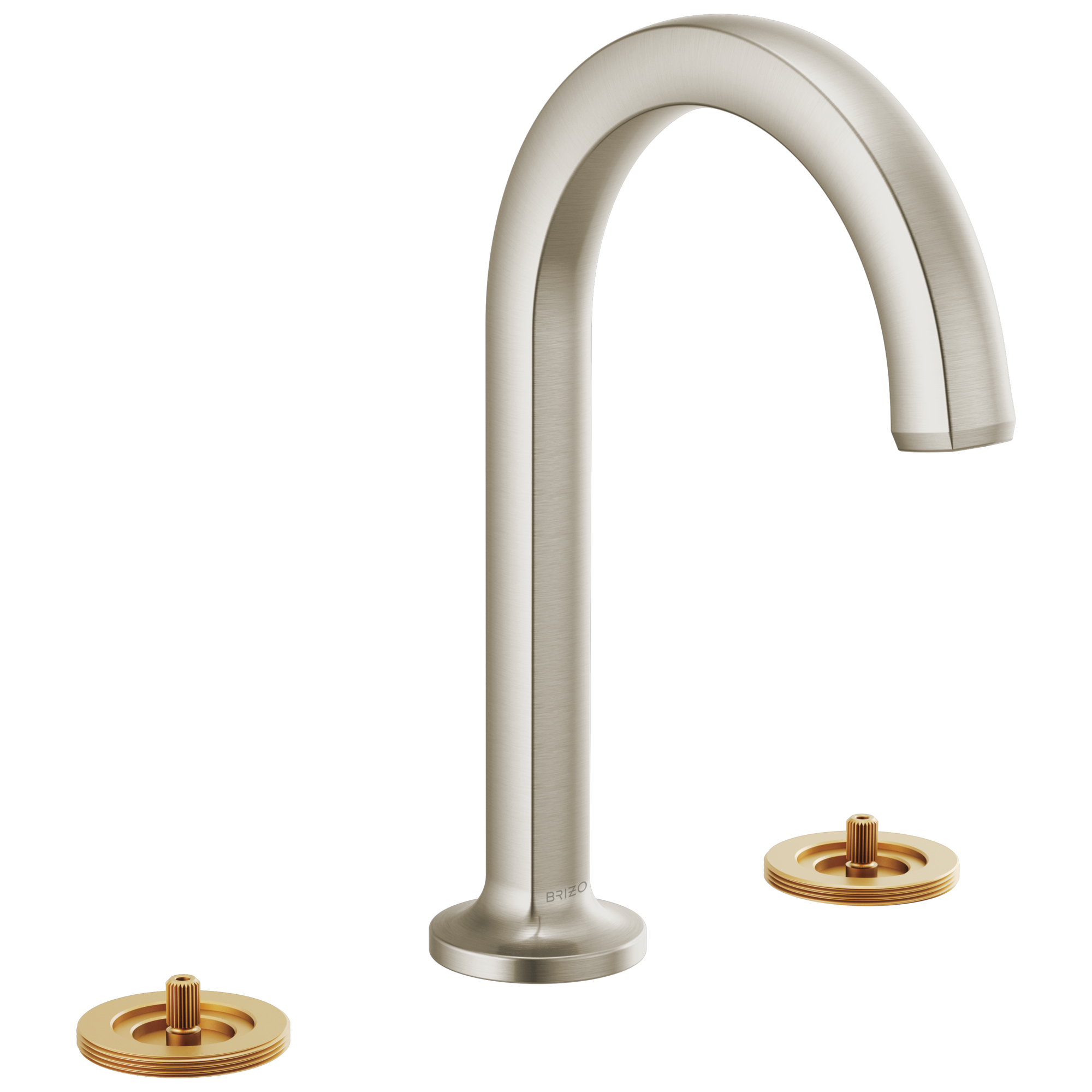 Brizo Kintsu Widespread Lavatory Faucet with Arc Spout - Less Handles 1.5 GPM