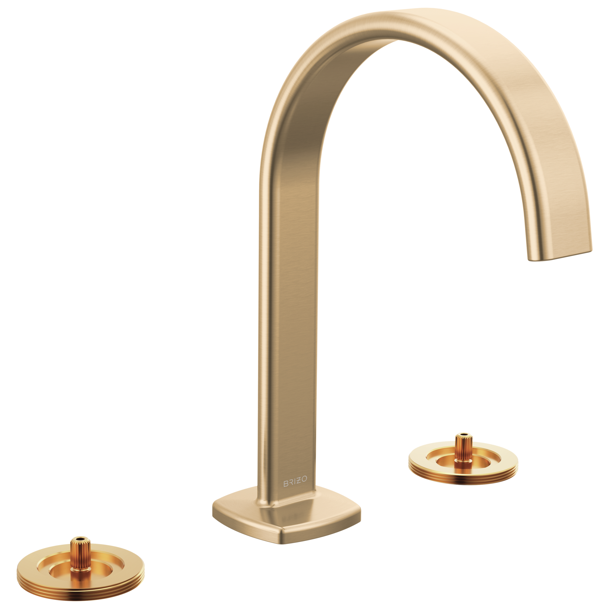 Brizo Allaria Widespread Lavatory Faucet with Arc Spout - Less Handles