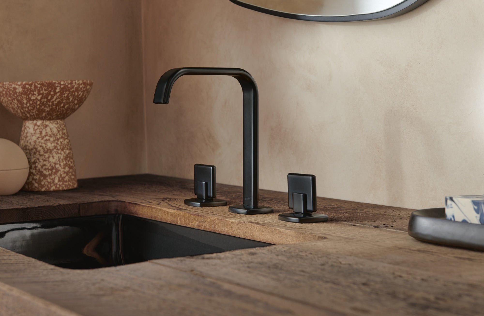 Brizo 65368LF Allaria Widespread Lavatory Faucet with Square Spout