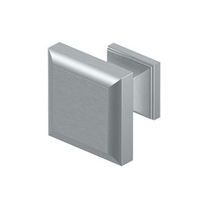 Deltana 1-3/16" x 1-3/16" Decorative Square Knob