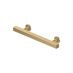 Deltana Solid Brass 4" Pommel Contemporary Cabinet Pull