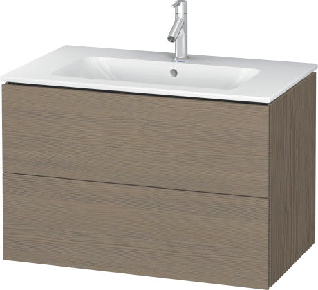 Duravit L-Cube Two Drawer 32" Wall-Mount Vanity Unit